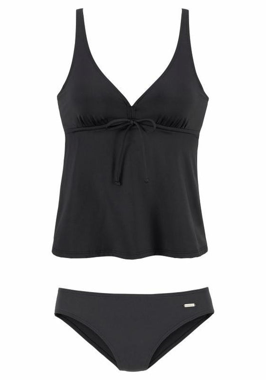 Beach women's split polka dot covered belly printed swimsuit