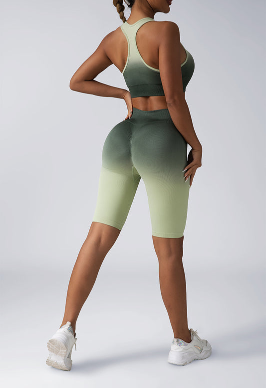 Workout Sets For Women 2 Piece Seamless Crop Tank High Waist Shorts Yoga Outfits,Workout Outfits For Women 2 Piece Seamless Sport Bra High Waist Yoga Leggings Sets