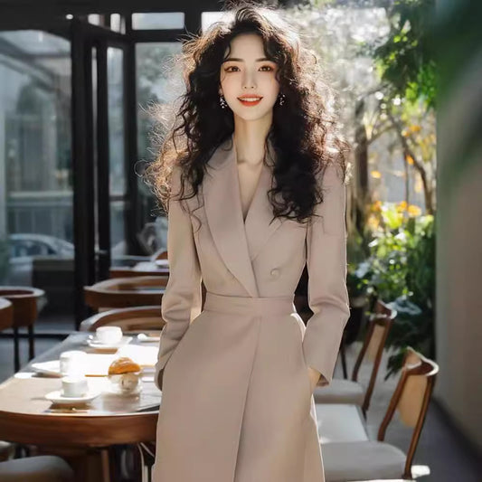 Atmosphere High-grade Elegant Shirt Dress