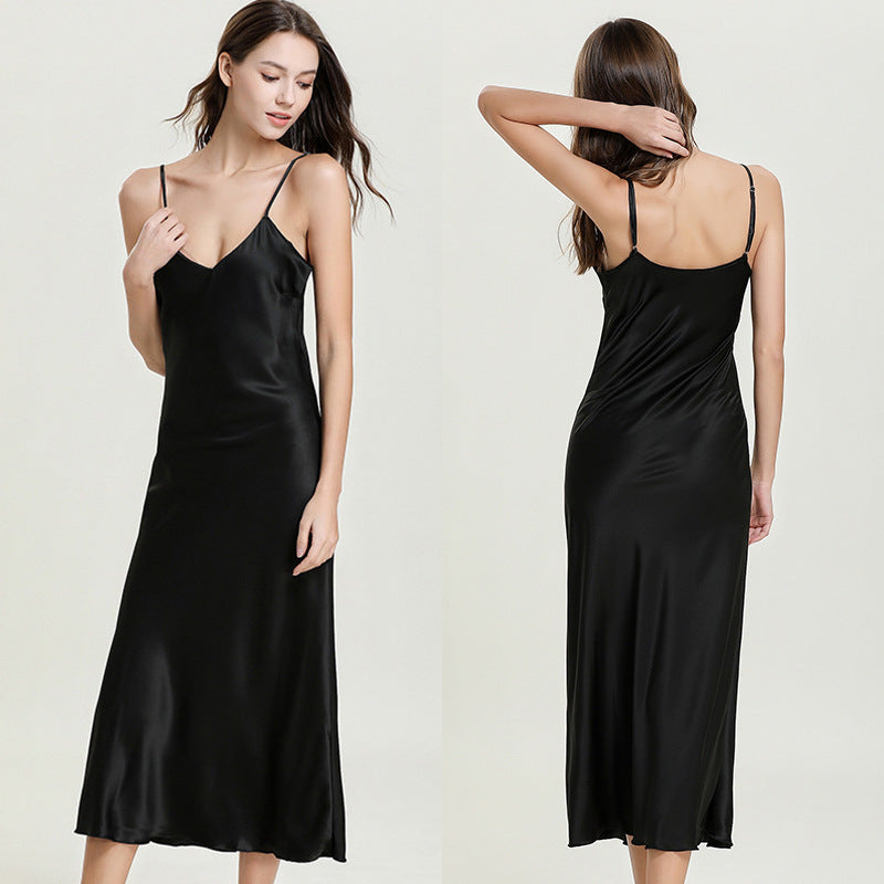 Silk V-neck Nightdress