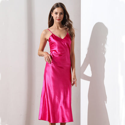 Silk V-neck Nightdress
