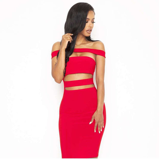 Women's cutout tight dress