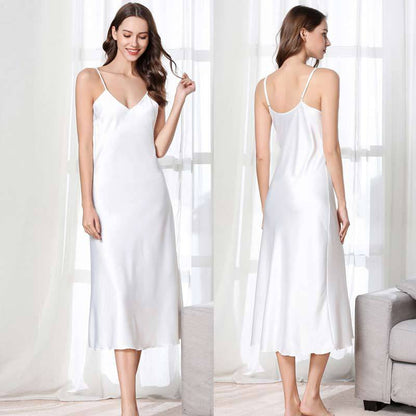 Silk V-neck Nightdress