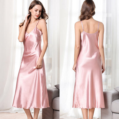 Silk V-neck Nightdress