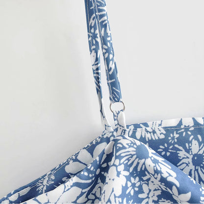 Bandeau floral dress