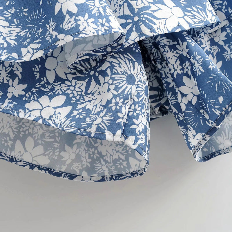 Bandeau floral dress