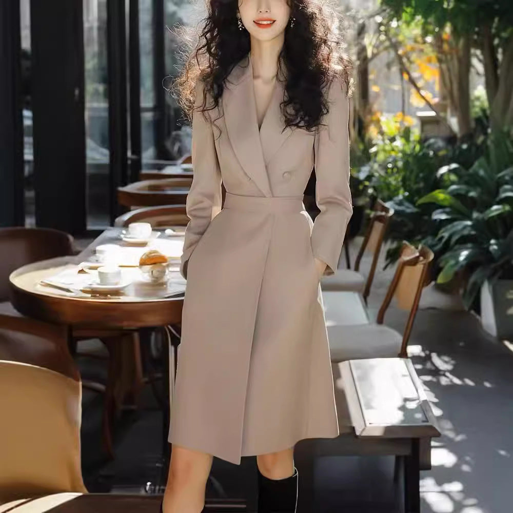 Atmosphere High-grade Elegant Shirt Dress