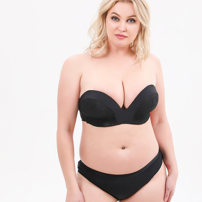 An Off-the-shoulder Bra With No Underwire Upper Brackets