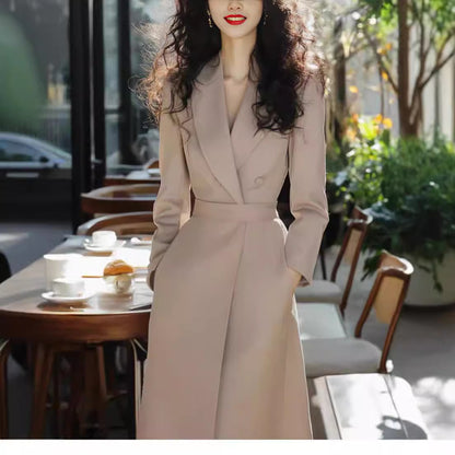 Atmosphere High-grade Elegant Shirt Dress