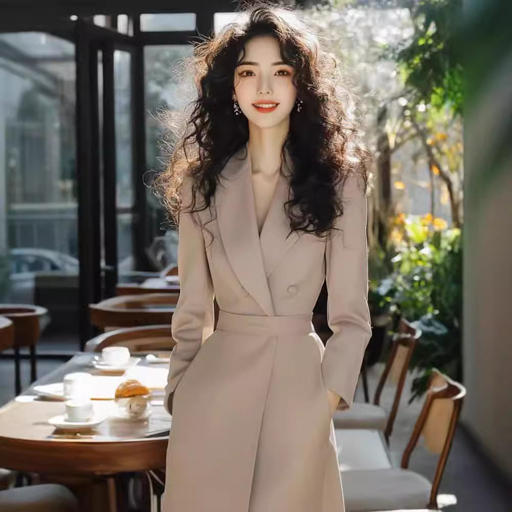 Atmosphere High-grade Elegant Shirt Dress