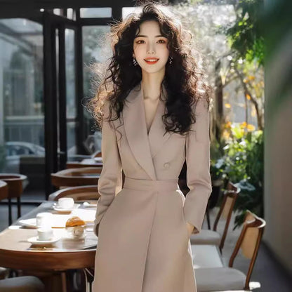 Atmosphere High-grade Elegant Shirt Dress