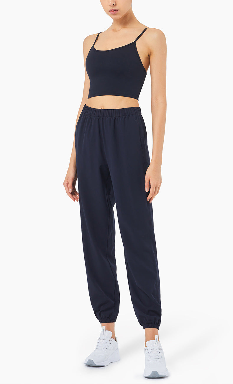 Adjustable Straps Fake Two Piece Push Up Yoga Camisole